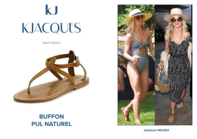 Julianne Hough porte le modèle Buffon de K.Jacques.