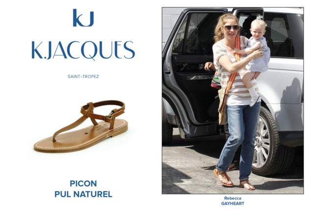 Rebecca Gayheart porte le modèle Picon de K.Jacques.