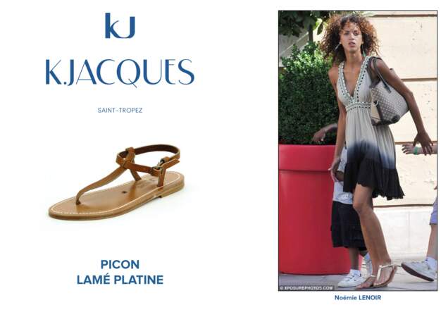 Noémie Lenoir porte le modèle Picon de K.Jacques.