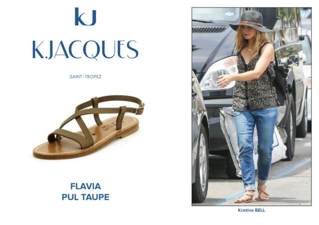 Kristina Bell porte le modèle Flavia de K.Jacques.
