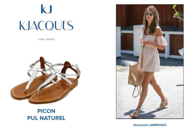 Alessandra Ambrosio porte le modèle Picon de K.Jacques.