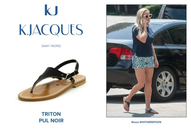 Reese Whitherspoon porte le modèle Triton de K.Jacques.