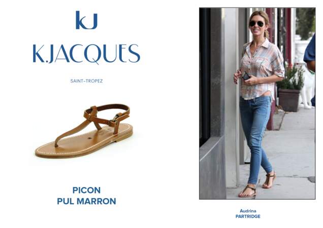 Audrina Partridge porte le modèle Picon de K.Jacques.