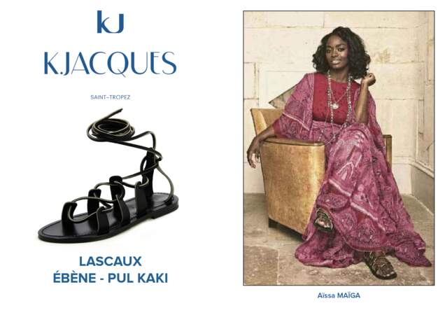 Aïssa Maïga porte le modèle Lascaux de K.Jacques.