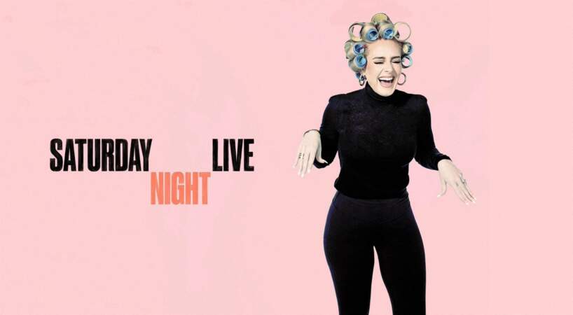 Fière de sa nouvelle silhouette, la chanteuse Adele était la star de l'émission Saturday Night Live à Los Angeles, le 24 octobre 2020