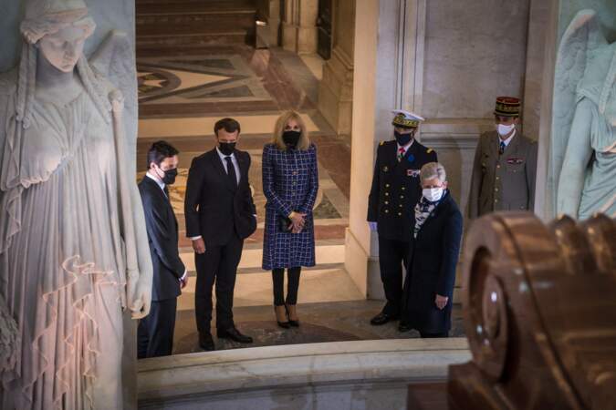 Emmanuel Macron et Brigitte Macron à Paris ce mercredi 5 mai 