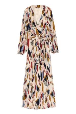 Robe longue esprit kimono Gizeh, 175€, Sézane