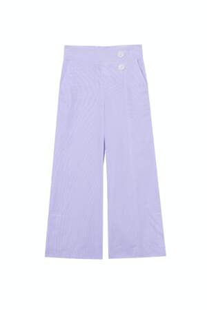 Pantalon purple vichy - the gardener uniform, 176€, Salut Beauté
