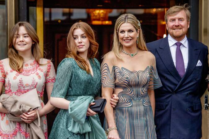 La famille royale des Pays-Bas était réunie à l'occasion du 50 ème anniversaire de Maxima des Pays-Bas, qui aura lieu le 17 mai 2021.