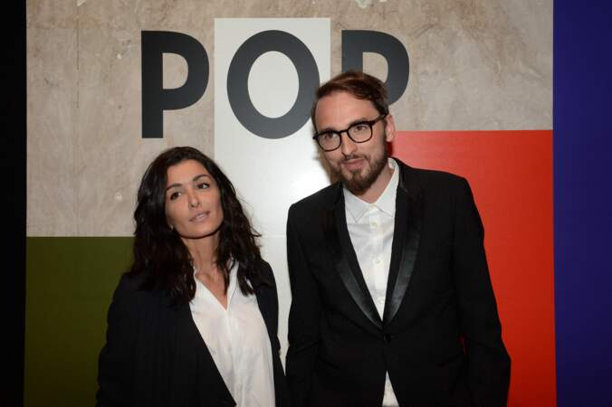 Jenifer Bartoli et Christophe Willem - Soirée de lancement de la collection Pop de Lancel au Palais de Tokyo à Paris, le 23 avril 2015.  