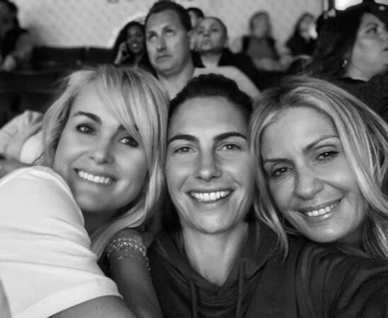 Alessandra Sublet, Laeticia Hallyday et une amie à Los Angeles, en mars 2019