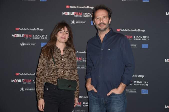 Juliette Chêne et Jean-Charles Chagachbanian - Cérémonie de remise des prix du "Mobile Film Festival" au cinéma MK2 Bibliothéque à Paris le 4 décembre 2018.  