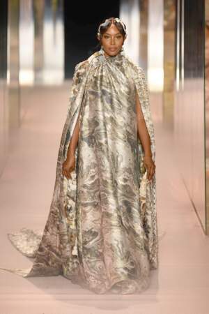 Naomi Campbell au défilé Haute Couture Fendi collection printemps / été 2021 à Paris le 27 janvier 2021