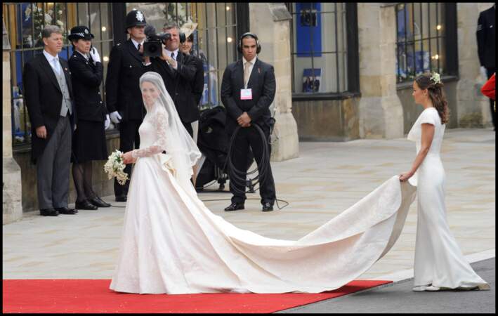 La robe de Pippa Middleton au mariage de Kate Middleton et le prince William 