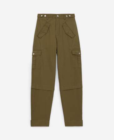 Pantalon militaire en coton mélangé, 185€, The Kooples
