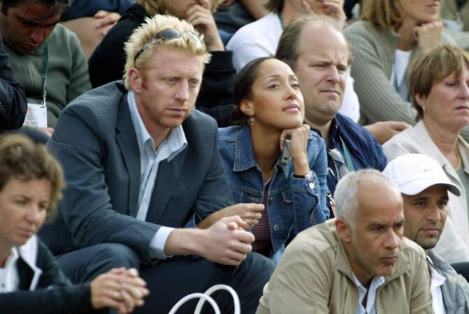 Boris Becker et Carolyn Rocher en 2004