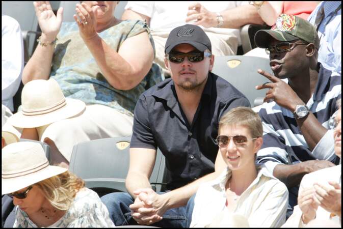 Leonardo DiCaprio en 2006 à Roland-Garros
