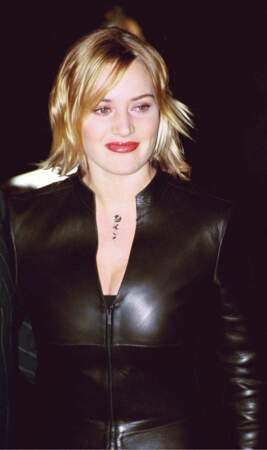 Kate Winslet en 1999, enceinte de sa fille Mia