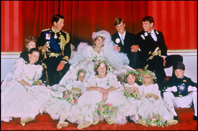 Le mariage de Lady Diana et le prince Charles le 29 juillet 1981.