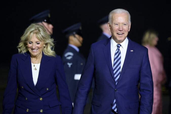 C'est le premier sommet du G7 pour Joe Biden, et sa femme Jill, tout juste arrivés à la Maison Blanche au début de l'année 2021