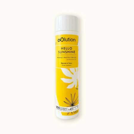 Hello Sunshine, Huile Protectrice Corps, Oolution, 45 €