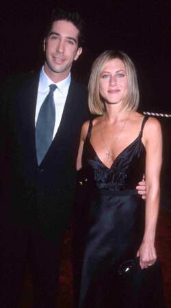 Jennifer Aniston et David Schwimmer, l'amour dans Friends 
