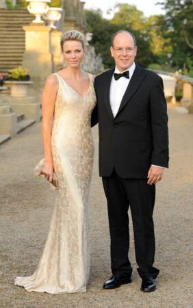 4 septembre 2011 : Charlene et Albert de Monaco assistent au Jubilee Ball à Leeds