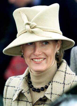 La comtesse Sophie de Wessex rejoint la famille royale pour célébrer Noël à Sandringham, le 27 décembre 2001