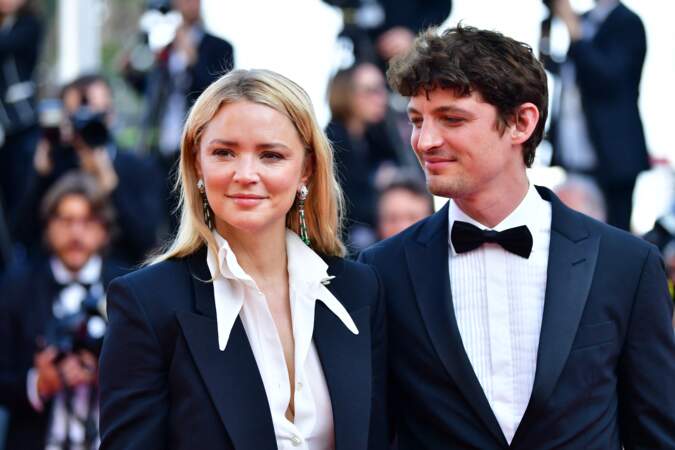 Virginie Efira et Niels Schneider au Festival de Cannes en 2019.