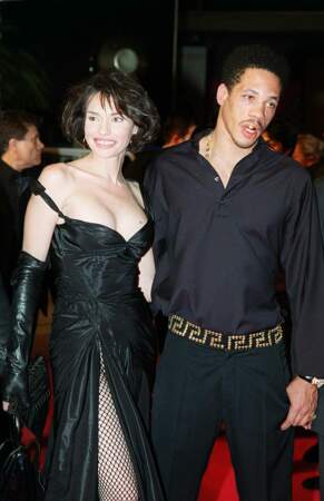 Béatrice Dalle et JoeyStarr au Festival de Cannes en 2001.