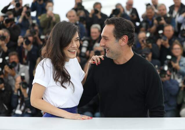 Mélanie Doutey et Gilles Lellouche au Festival de Cannes en 2018.