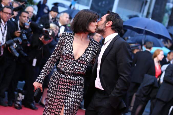 Mélanie Doutey et Gilles Lellouche au Festival de Cannes en 2012.