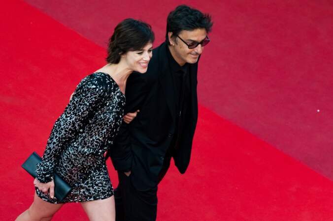 Charlotte Gainsbourg et Yvan Attal au Festival de Cannes en 2017.