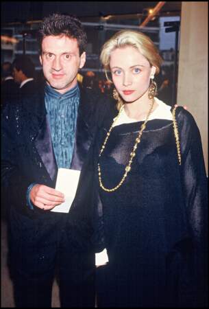 Emmanuelle Béart et Daniel Auteuil au Festival de Cannes en 1987.
