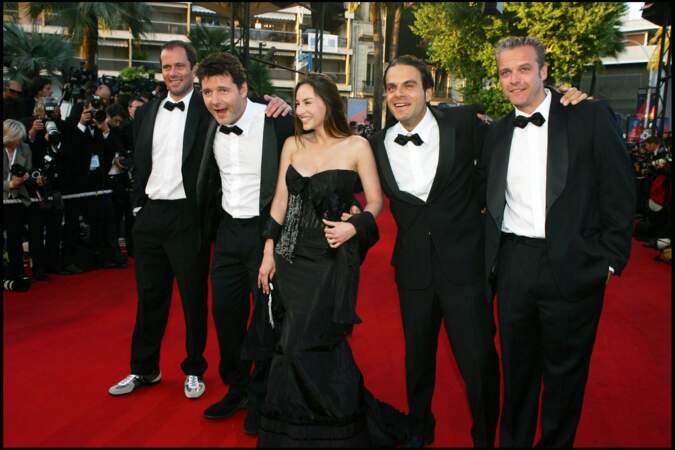 Vanessa Demouy et Philippe Lellouche au Festival de Cannes en 2005.