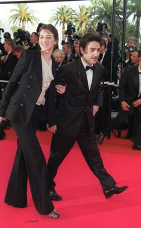 Charlotte Gainsbourg et Yvan Attal en 2001.
