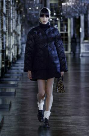 Le manteau matelassé chez Christian Dior cet Automne Hiver 2021-2022 