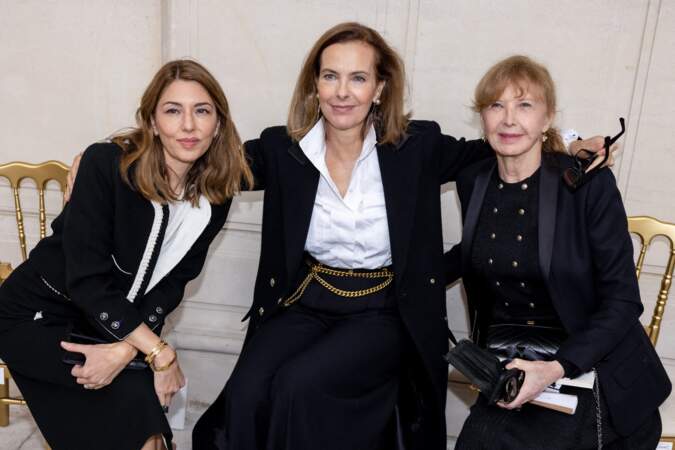 Sofia Coppola , Carole Bouquet et Aurore Clément complices chez Chanel