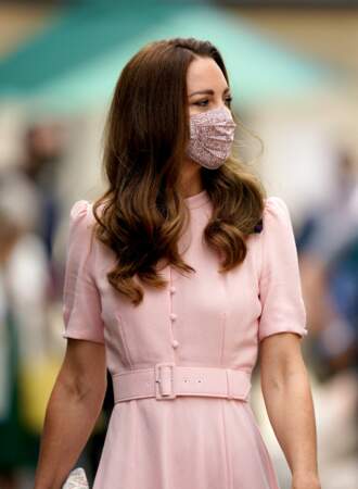 Ce dimanche 11 juillet, Kate Middleton a été photographiée à son arrivée à Wimbledon pour la 13e journée des championnats