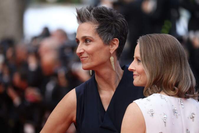 Jodie Foster et Alexandra Hedison à Cannes le 6 juillet 2021