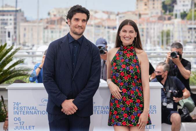 Laetitia Casta et Louis Garrel au Festival de Cannes le 12 juillet 2021 