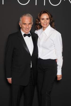 Alain Terzian et sa femme Brune de Margerie à Cannes le 11 juillet 2021 