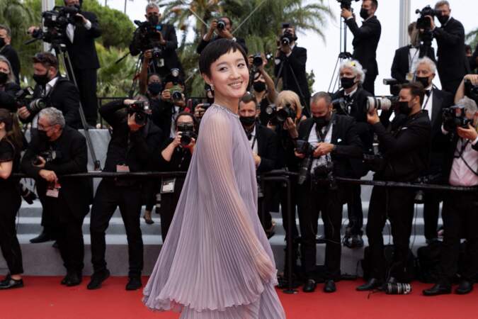 L'actrice Huang Miyi, lors du 74ème festival de Cannes, le 12 juillet 2021.