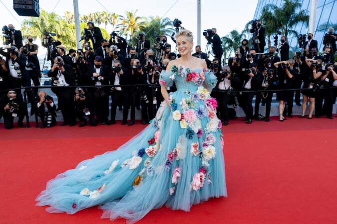 La divine surprise du 14 juillet 2021 à Cannes : l'apparition de Sharon Stone