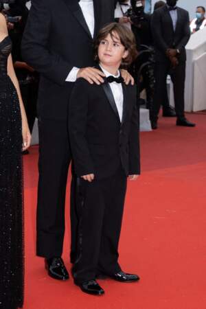 Gabriel Merz Chammah, le petit-fils d'Isabelle Huppert et fils de Lolila Chammah, qui a fait ses premiers pas dans le film «Les intranquilles ».