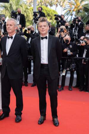 Benjamin Biolay s'est prêté à la traditionnelle séance photos avant la montée des marches, à Cannes, le 15 juillet 2021.