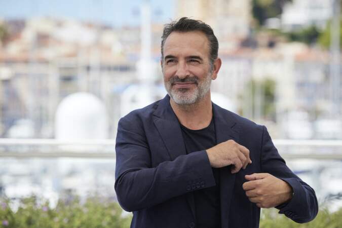 Jean Dujardin au photocall du film Oss 117 : Alerte Rouge au Festival de Cannes, le 17 juillet