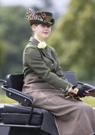 La petite-fille du prince Philipp partage la même passion que son grand-père, la conduite de calèche lors du Royal Windsor Horse Show
