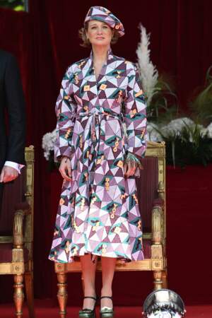 La princesse Delphine assiste à sa première fête nationale de Belgique