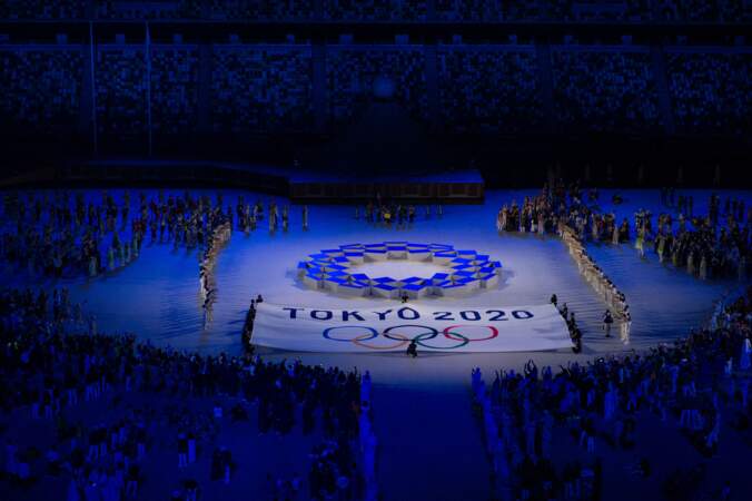 La cérémonie d'ouverture des Jeux Olympiques de Tokyo s'est déroulée le 23 juillet 